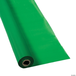 Green 100 FT Tablecloth Roll w/Cutter